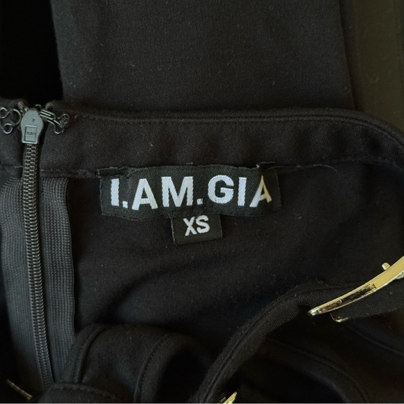 I.AM.GIA Black Kyla Cutout Ponte Pant - Picture 7 of 7